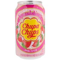 Strawberry & Cream Soft Drink 345ML CHUPACHUPS